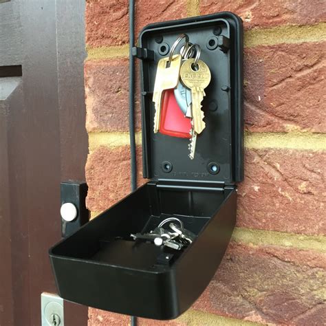 lockable metal key boxes|lock boxes for house keys.